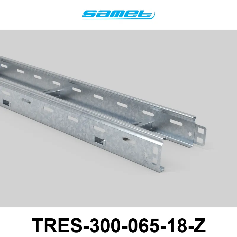 TRAMO ESCALERA SMARTTRAY DE 300 mm ALA 65 mm #18 ZINGRIP