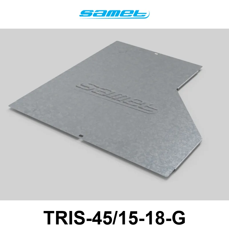 TAPA REDUCCIÓN IZQUIERDA ESCALERA SMARTTRAY DE 450 A 150 mm #18 GALV. EN CALIENTE