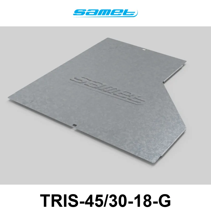 TAPA REDUCCIÓN IZQUIERDA ESCALERA SMARTTRAY DE 450 A 300 mm #18 GALV. EN CALIENTE