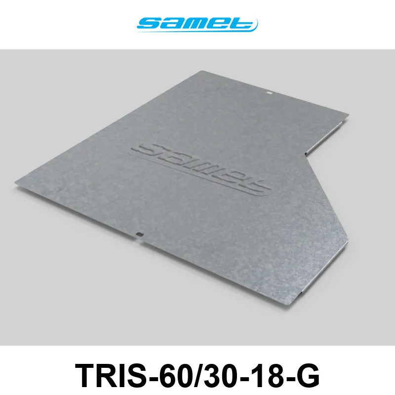 TAPA REDUCCIÓN IZQUIERDA ESCALERA SMARTTRAY DE 600 A 300 mm #18 GALV. EN CALIENTE