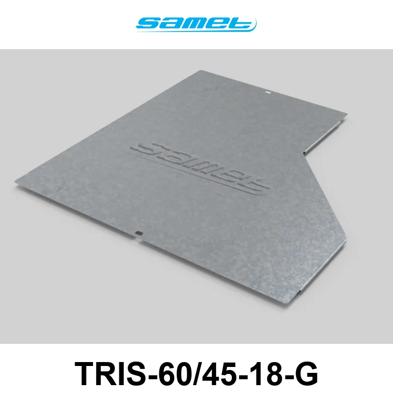 TAPA REDUCCIÓN IZQUIERDA ESCALERA SMARTTRAY DE 600 A 450 mm #18 GALV. EN CALIENTE