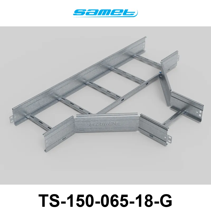 TEE ESCALERA SMARTTRAY DE 150 mm ALA 65 mm #18 GALV. EN CALIENTE