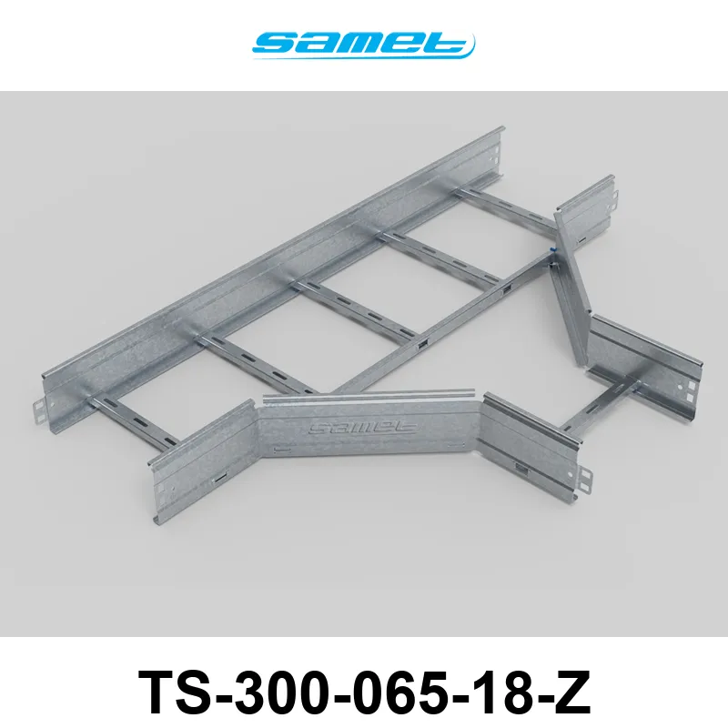 TEE ESCALERA SMARTTRAY DE 300 mm ALA 65 mm #18 ZINGRIP