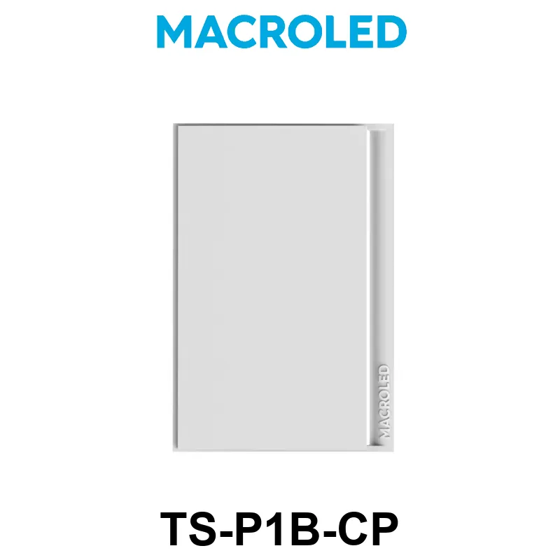 TECLA SMART BLANCO MACROLED 1 PULSADOR AC100-240V MAX 10A CON CAPACITOR