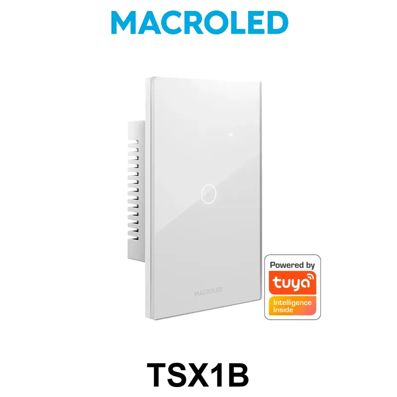TECLA SMART MACROLED BLANCO 1 CANAL AC110-240V MAX 10A