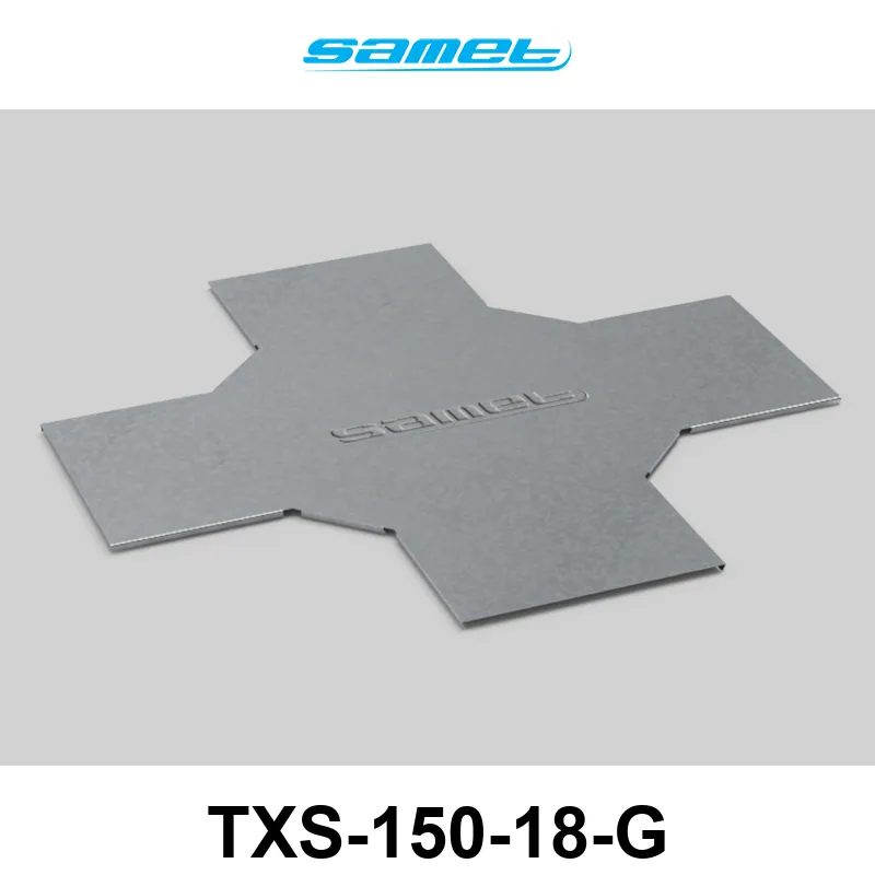 TAPA P/CRUZ ESCALERA SMARTTRAY DE 150 mm #18 GALV. EN CALIENTE